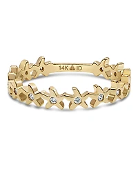 Devata Starfish Ring in 14K Gold, Size 8, approx. 1.9 grams.