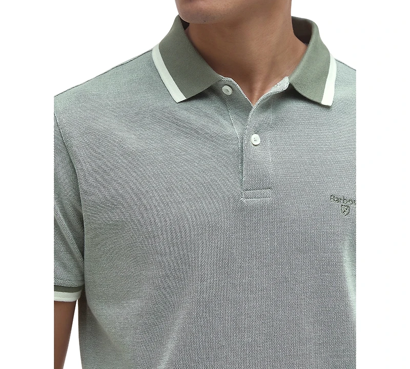 Barbour Men's Barnard Tailored-Fit Short Sleeve Polo Shirt