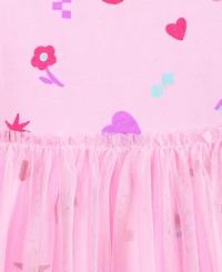 Epic Threads Toddler Girls Doodle Tulle Dress, Exclusively at Macy's
