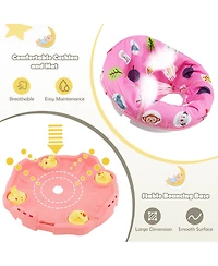 Costway Toddler 3-in-1 Activity Center Bouncing Saucer w/ 3-position