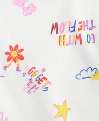 Epic Threads Little & Big Girls Doodle Splash Sweatshirt, Exclusively at Macy's