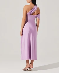 Astr the Label Women's Cersei One-Shoulder Midi Dress