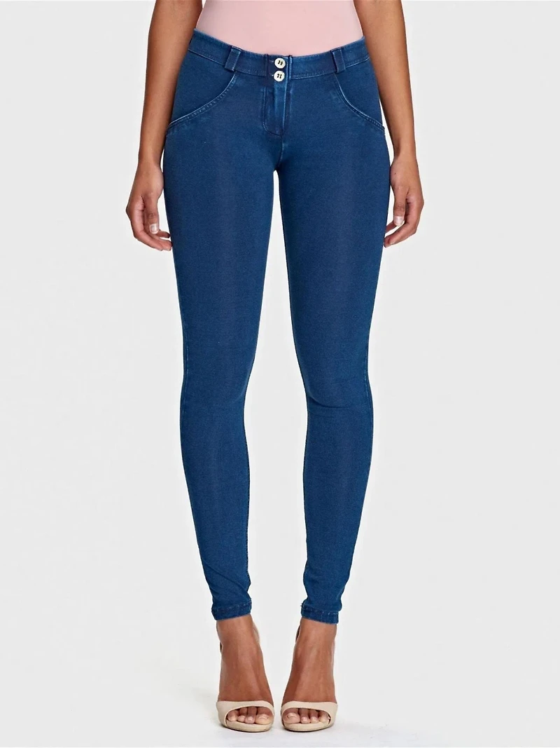 Freddy Women's Mid-Rise Sculpting Denim Skinny Jeans