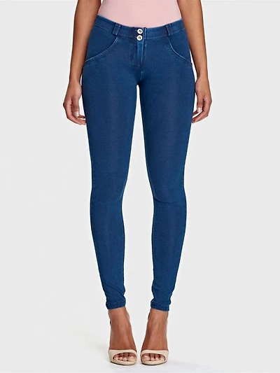 Freddy Women's Mid-Rise Sculpting Denim Skinny Jeans
