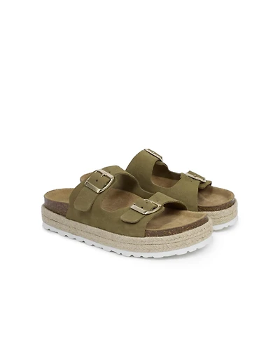 Double Buckle Sandal