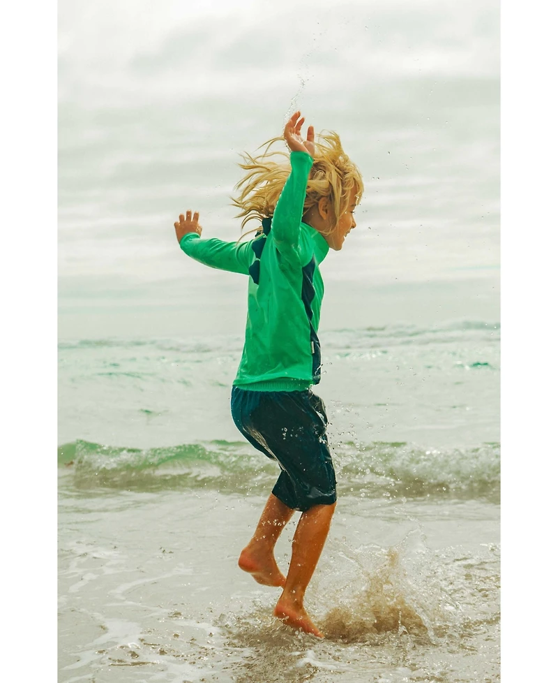 Roarsome Baby Boys Spike Rash Guard Long Sleeve