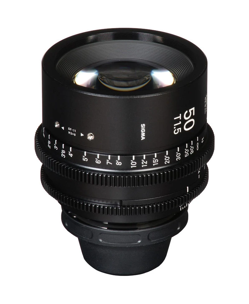 Sigma 50mm T1.5 Ff Fully Luminous High-Speed Prime Cine Lens for Canon Ef, Feet