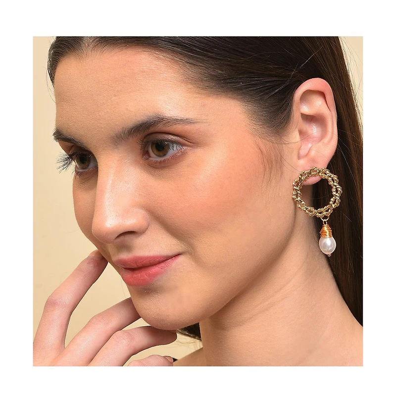 Sohi Women's Santorini Drop Earrings