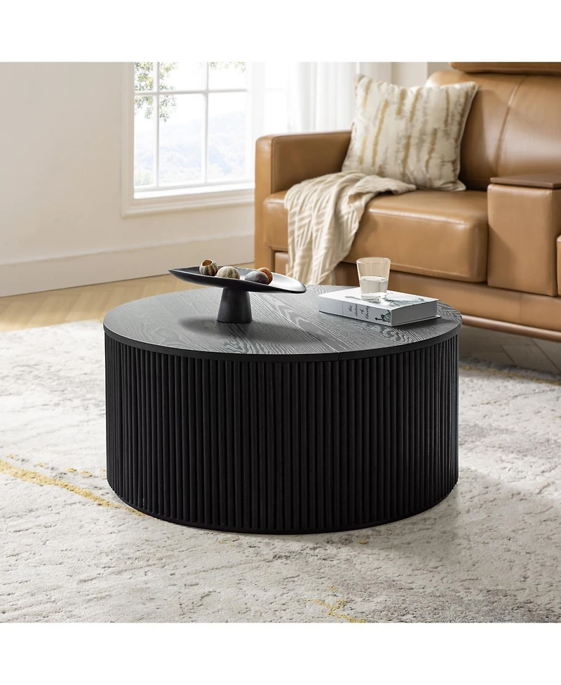 Lance 35.4" Round Coffee Table