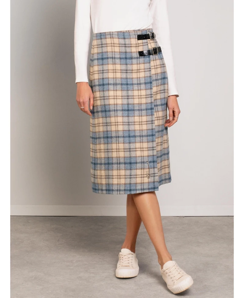 Celtic & Co. Women's Midi Celt Kilt Skirt