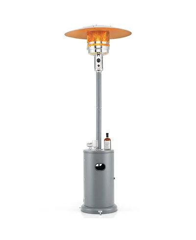 50000 Btu Propane Patio Heater with Round Table Design
