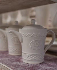 Belleek Claddagh Beverage Pot