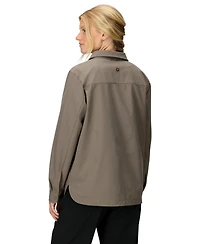 Marmot Women's Air Exchange Upf 40 Camp Collar Over Shirt