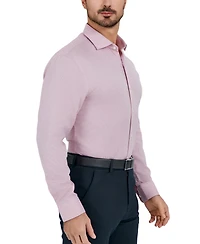 Perry Ellis Portfolio Men's King Micro-Pattern Dress Shirt