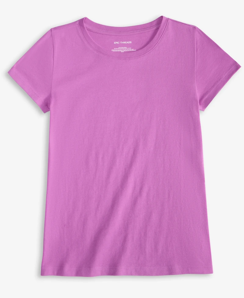 Epic Threads Little & Big Girls Core Plus T-Shirt, Exclusively at Macy's