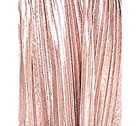 Seni & Cade Juniors' Metallic Pleated Fit Flare Dress