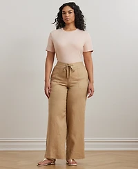 Lauren Ralph Plus Stretch Cotton T-Shirt