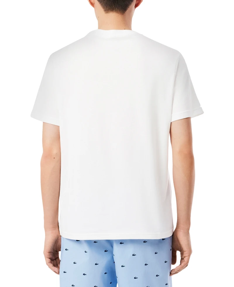 Lacoste Men's Crewneck Logo Pajama T-Shirt