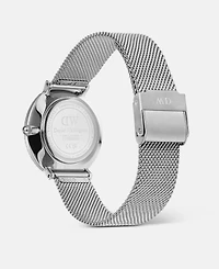 Daniel Wellington Women's Analog Silver-Tone Stainless Steel Watch, 32mm