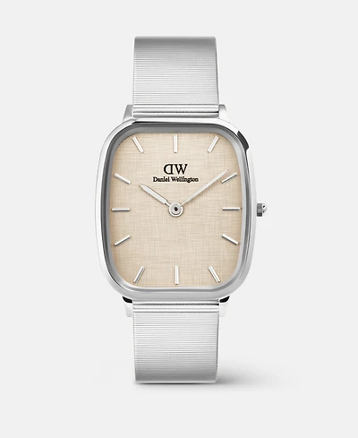 Daniel Wellington Men's Analog Silver-Tone Stainless Steel Watch, 32mm
