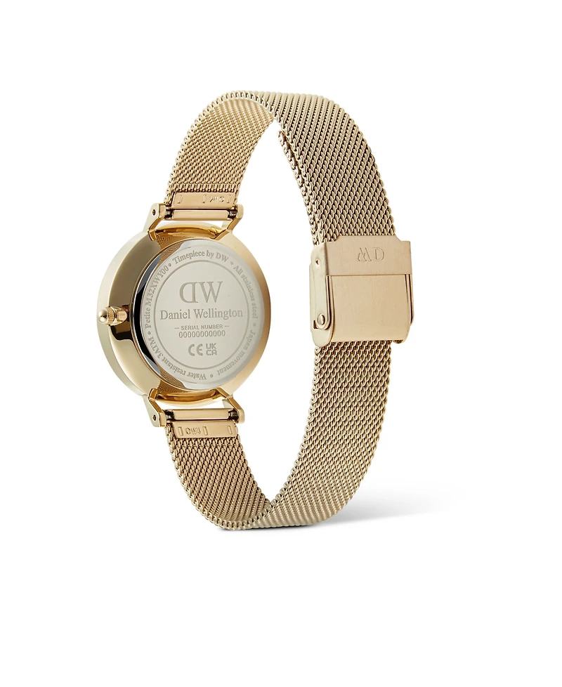Daniel Wellington Unisex Analog Gold-Tone Stainless Steel Watch, 32mm