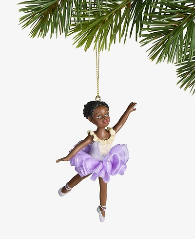 Holiday Lane Purple Ballerina Ornament, Macy's Exclusive