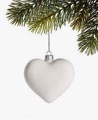Holiday Lane Chicago Skyline Glass Heart Ornament, Macy's Exclusive