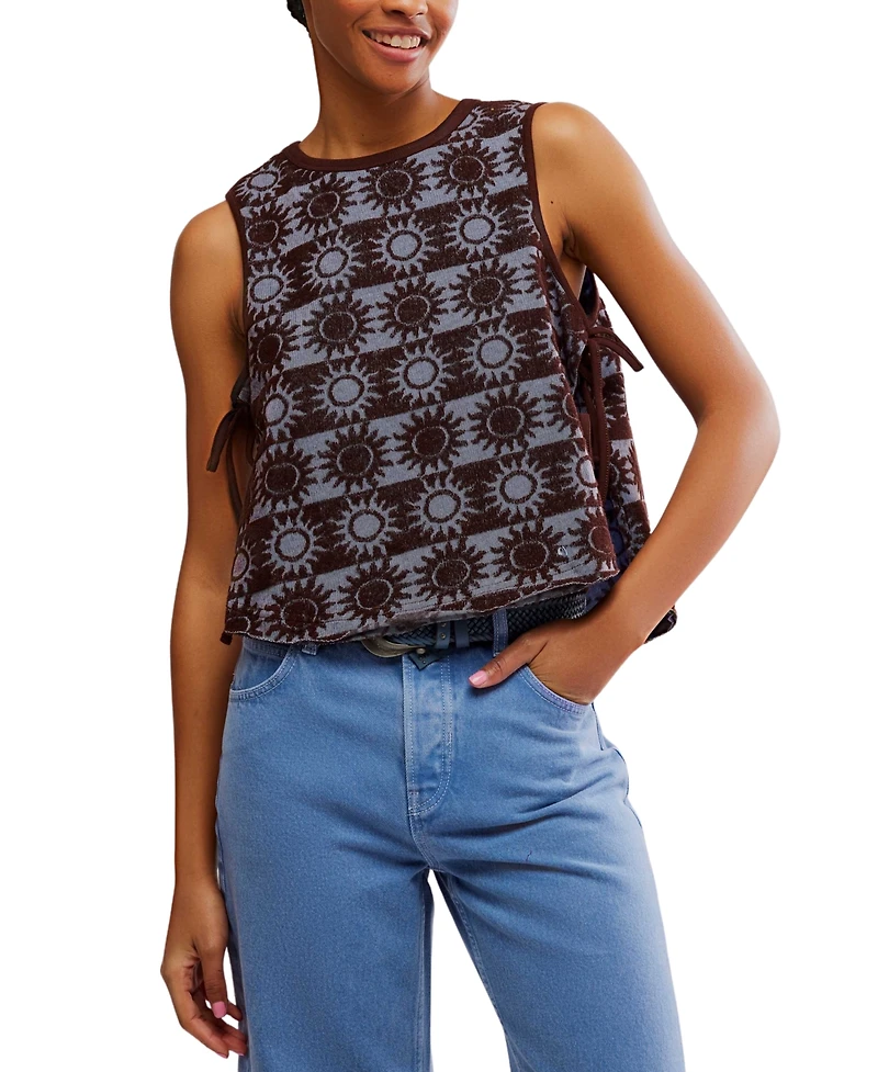Free People Women's Towel Cotton Terry Sleeveless Top