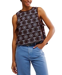 Free People Women's Towel Cotton Terry Sleeveless Top