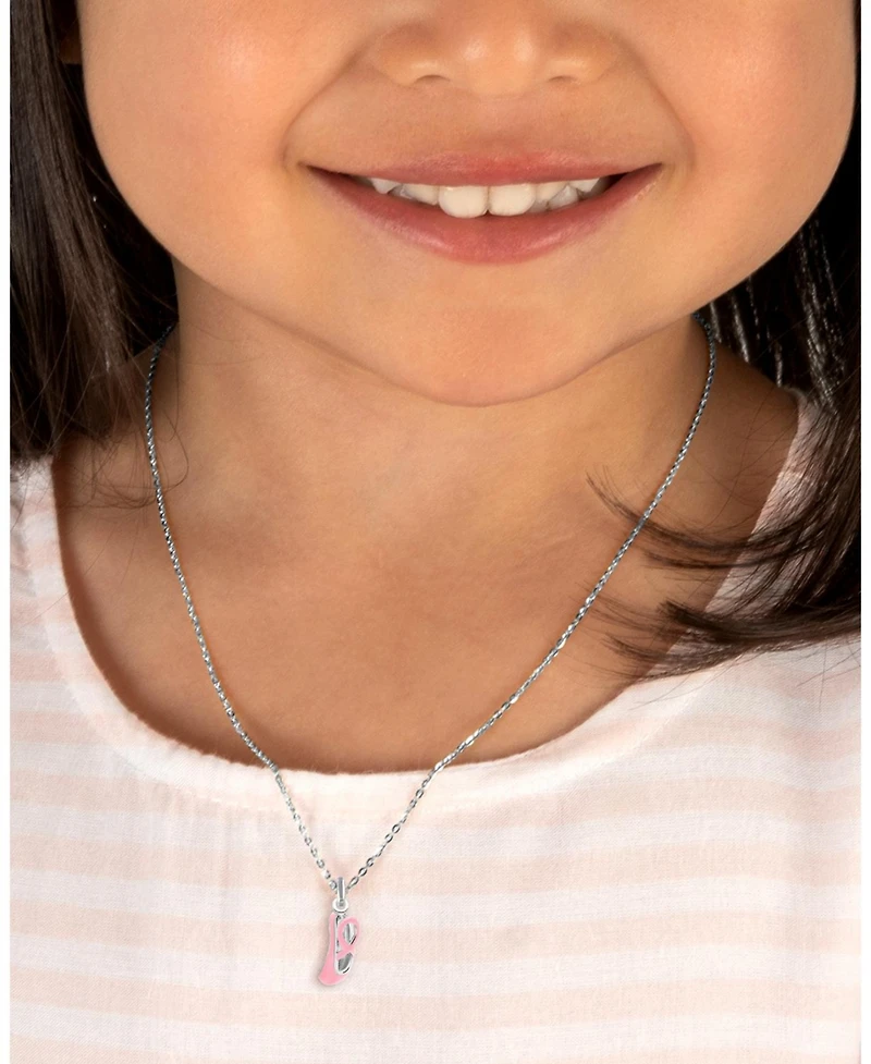 Tiny Blessings Girls Children's Sterling Silver Ballerina 12-14" Necklace
