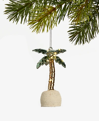 Holiday Lane Florida Light-Up Palm Tree Ornament, Macy's Exclusive