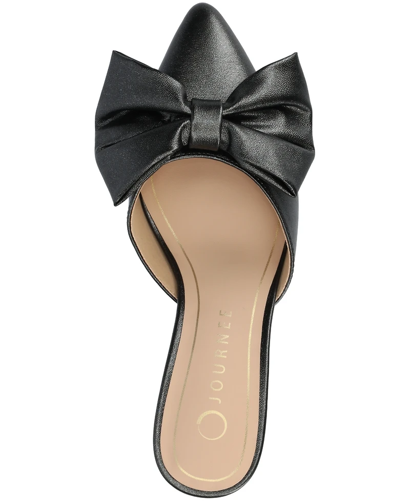 Journee Collection Women's Tiarra Pointed Toe Evening Pumps