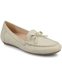 Journee Collection Women's Novella Round Toe Comfort Loafers
