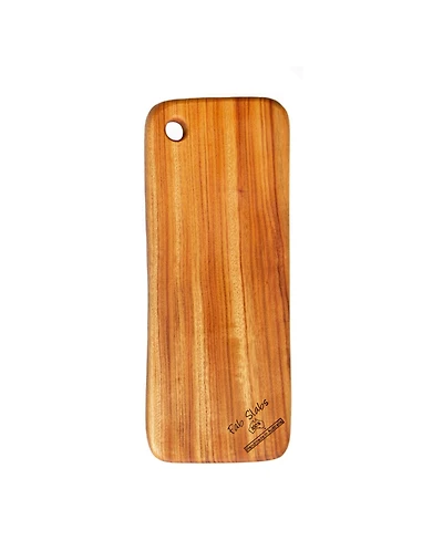 Natural Rounded Rectangle Narrow Anti-Bacterial Cutting Board