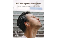 Baseus Open Earbuds True Wireless Earbuds Bluetooth 5.3 Open Ear Headphones Sport Earphones,MC1 White