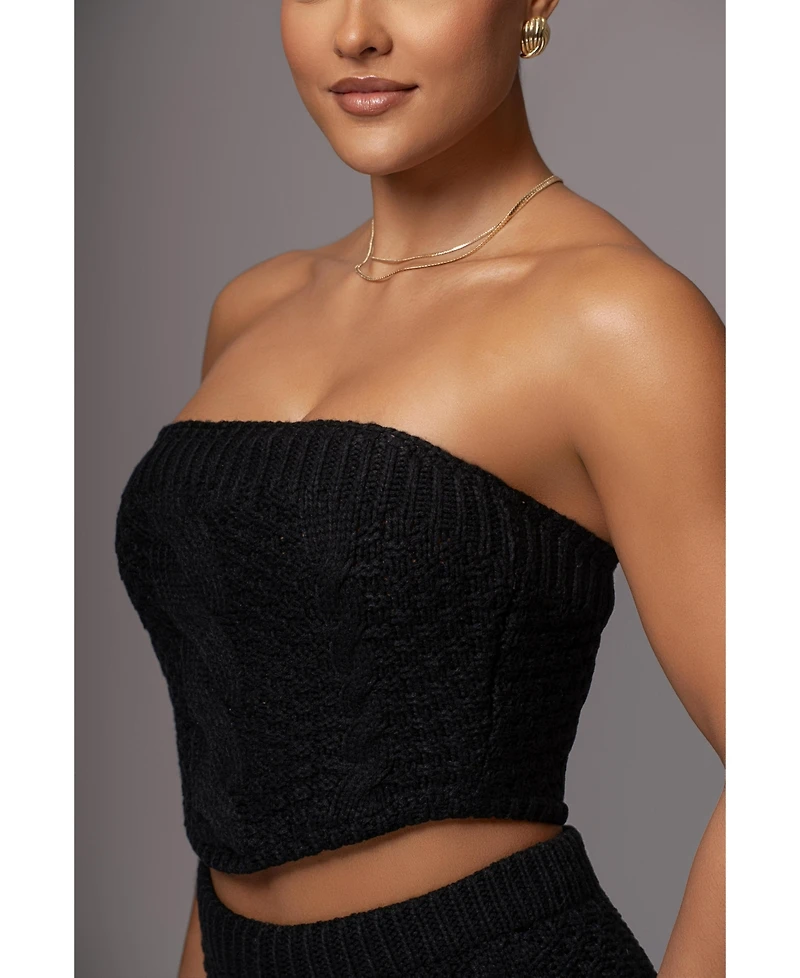 Jluxlabel Women's Carmela Cable Knit Top