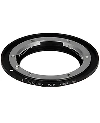 Fotodiox Pro Mount Adapter for Nikon F Lens to Canon Eos Ef-Mount Camera, No Focus Confirmation Chip