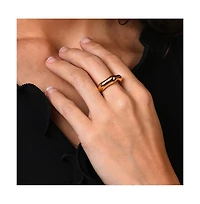 Sohi Women's Swirl Band Ring