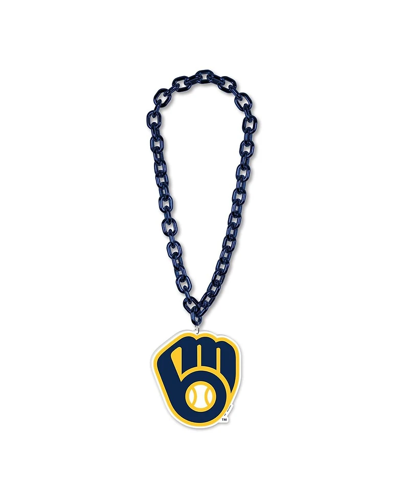Wincraft Milwaukee Brewers Big Chain Logo Necklace