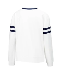 Concepts Sport Women's White Nashville Sc Borough Long Sleeve T-Shirt