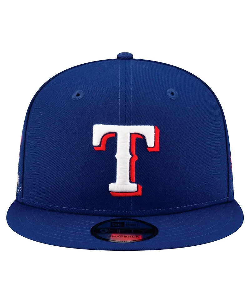 Guy Fieri's Flavortown x Mlb Men's Royal Texas Rangers 9FIFTY Snapback Hat