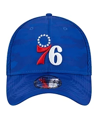 New Era Men's Royal Philadelphia 76ers Subtle Camo 39THIRTY Flex Hat