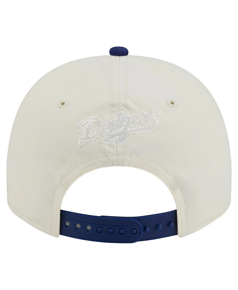 New Era Men's White Los Angeles Dodgers Team Scribble Golfer Adjustable Hat