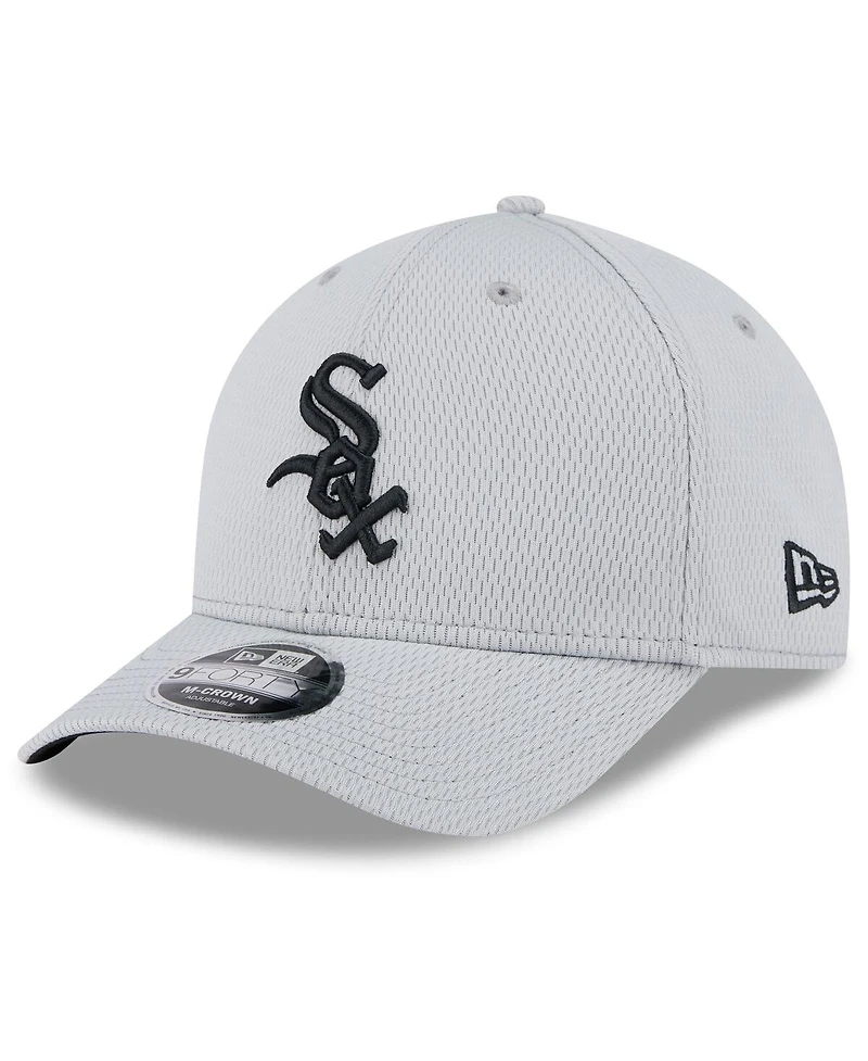 New Era Men's Gray Chicago White Sox 2025 Mlb Clubhouse 9FORTY M-Crown Adjustable Hat