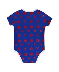 Outerstuff Baby Boys and Girls 2-Piece Blue Philadelphia Phillies On Deck Diaper Cover Set