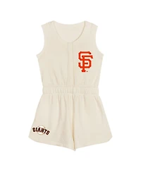 Outerstuff Toddler Cream San Francisco Giants Power Tank Romper
