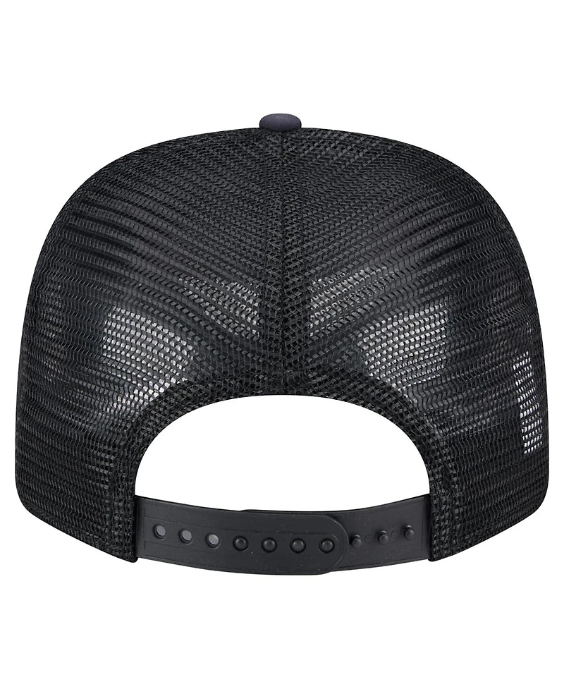 New Era Men's Black Arizona Diamondbacks Adventure Drinks Pattern 9SEVENTY Stretch-Snap Hat