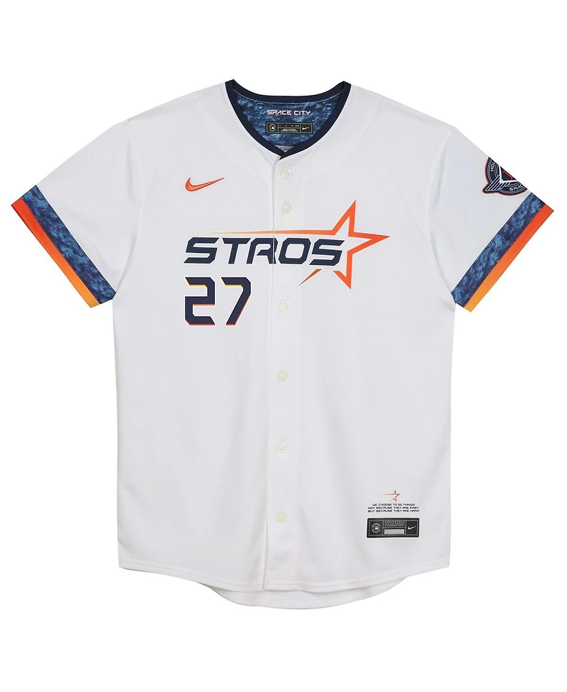 Nike Preschool Jose Altuve White Houston Astros 2025 City Connect Limited Player Jersey