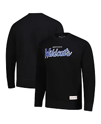 Mitchell & Ness Men's Black Kentucky Wildcats Elite Script Pullover Sweatshirt