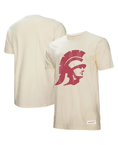 Mitchell & Ness Men's Cream Usc Trojans Vintage Tone T-Shirt